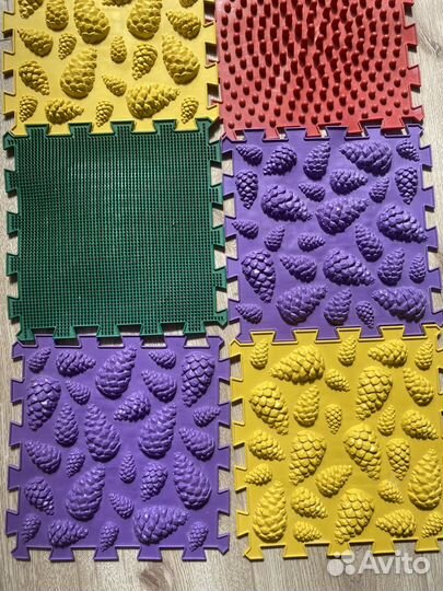 Коврик массажный ортопедический молульный