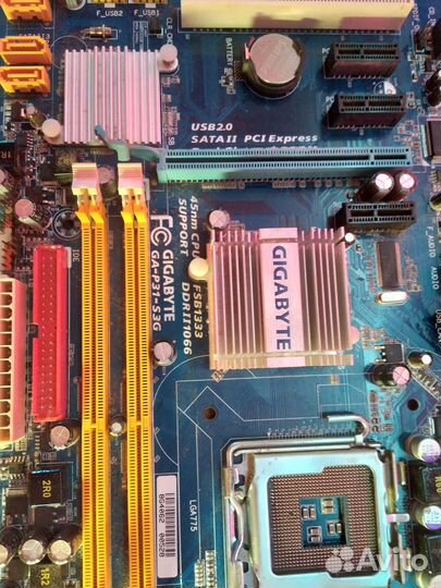 Материнская плата сокет 775 ddr2