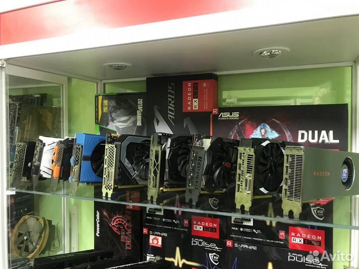 Игровые Видеокарты под любой бюджет RX/GTX