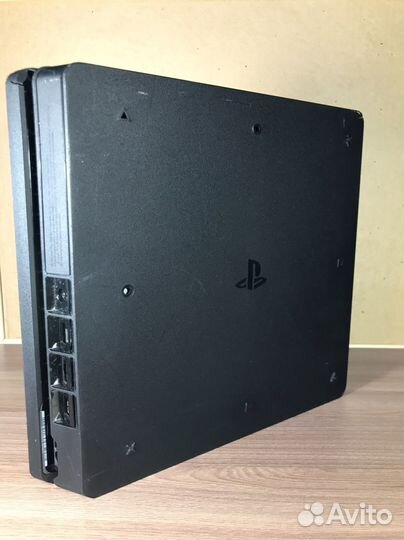 Sony playstation 4 slim 1tb 2 геймпада + игры