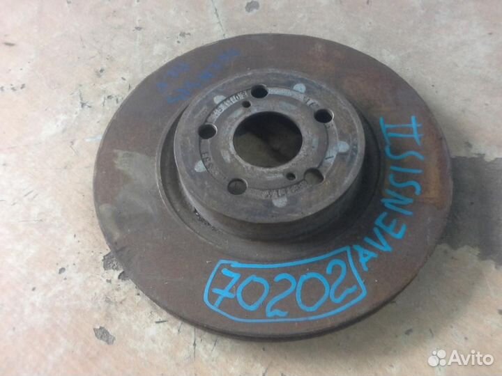 Диск тормозной передний вентилируемый Toyota Avens