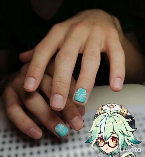 Комби Маникюр и покрытие гель лаком