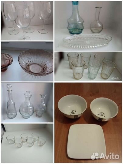 Посуда стекло хрусталь