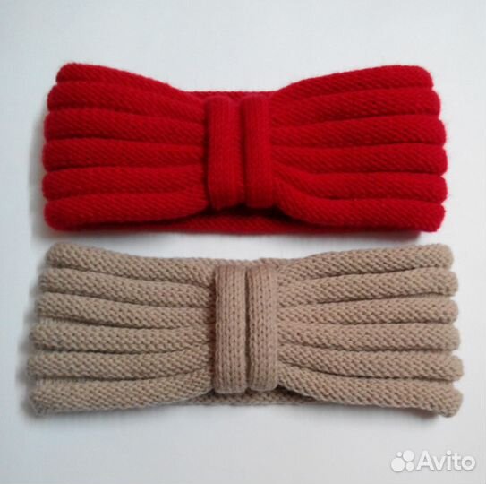 Вязаные повязки на голову