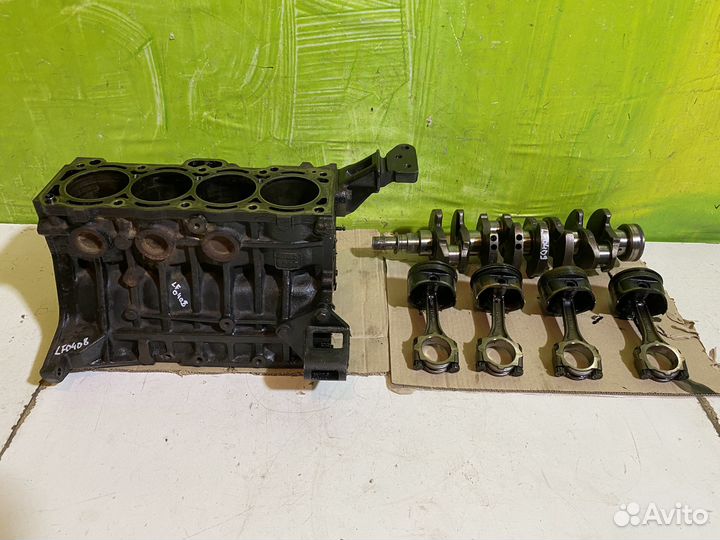 Блок коленчатый вал поршень Lifan Breez Solano