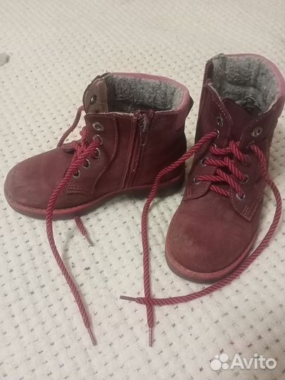 Ботинки теплые