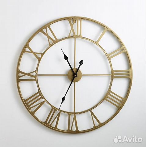 Часы настенные большие металлические zivos