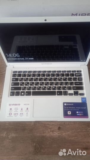 Ноутбук irbis nb246 белый для учебы