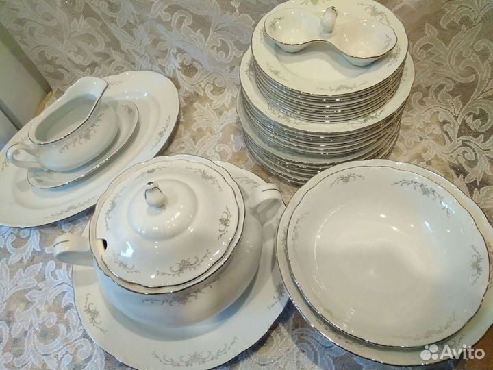 Сервиз чешский столовый Thun