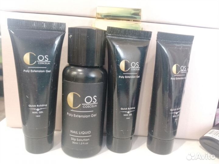 Полигель для наращивания ногтей