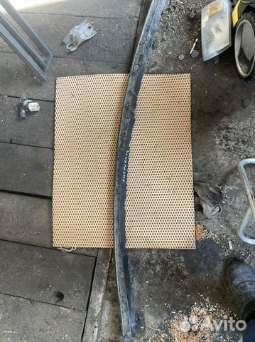 Усилитель жабо планка citroen c4 b7