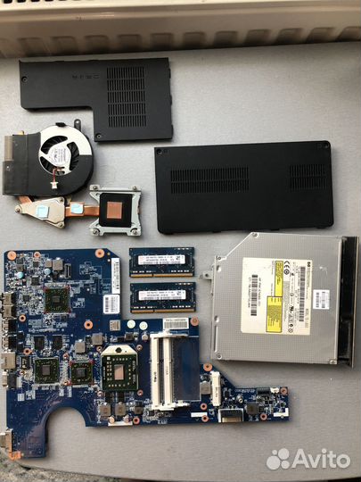 Ноутбук HP g62 b17er на запчасти