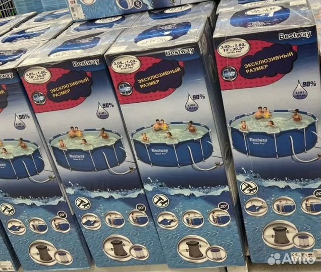 Каркасные бассейны новые