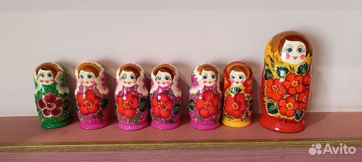 Матрешка 10 см