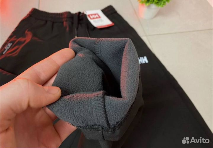 Спортивные штаны зимние на флисе Gore -tex