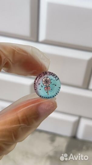 Леденцы без сахара с любым изображением