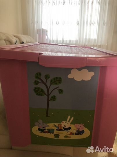 Ящик для игрушек IKEA шир54см,выс.35см