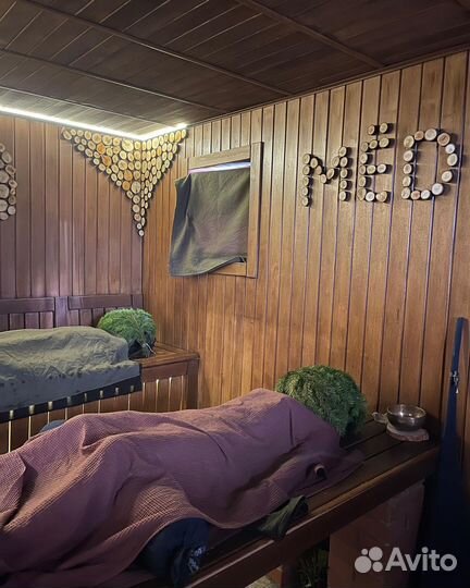 Баня с пармастером. Банное парение