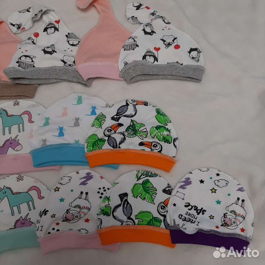 Шапочка для новорожденного