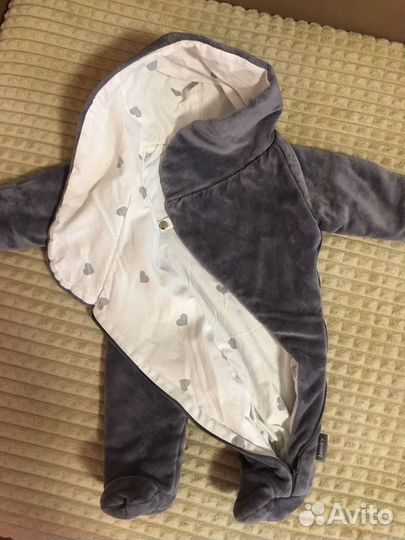Одеяло и комбинезон на выписку демисезонный