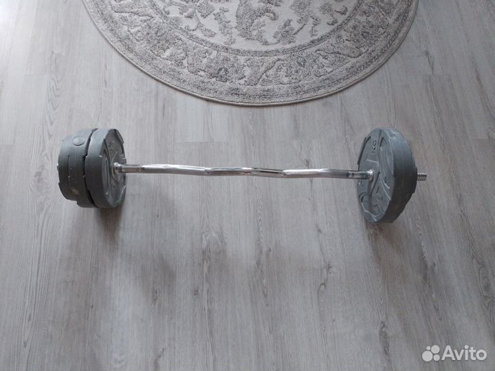Штанга гриф блины бу