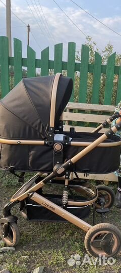 Коляска luxmom 3 в 1