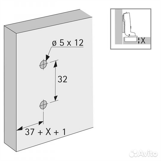 Монтажная планка system 8099 для sensys, L37, D3