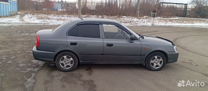 Hyundai Accent 1.5 МТ, 2006, 195 000 км