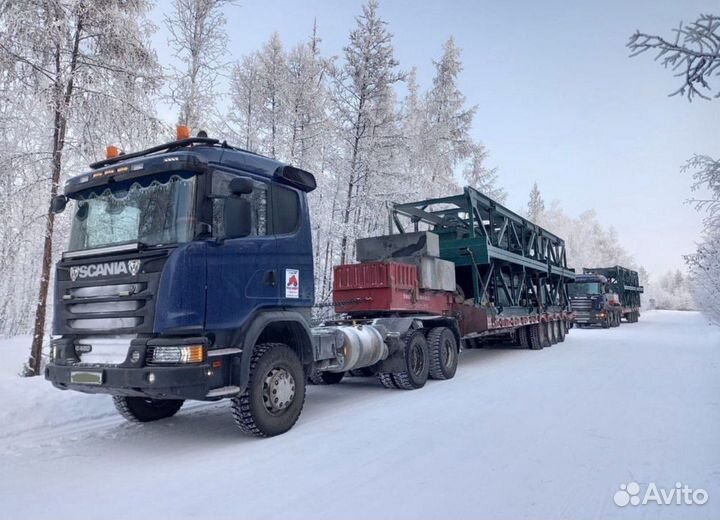 Перевозка негабаритных грузов