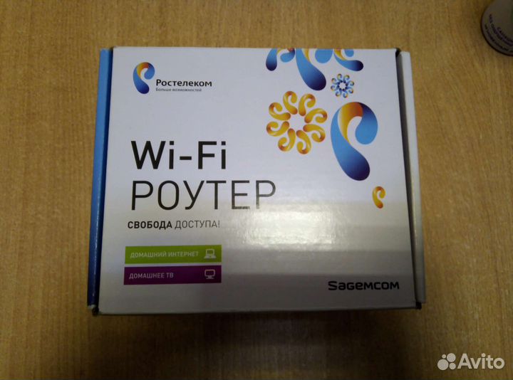 Wifi роутер Ростелеком Sagemcom