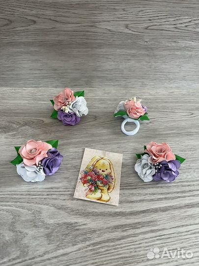 Резинка для волос ручной работы