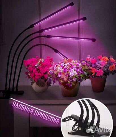 Фитолампа для рассады, цветов