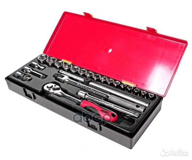 JTC-K3232 набор головок торцевых 6-гранных 3/8