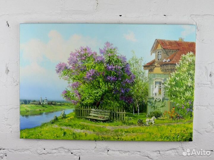 Картина Пейзаж Владимир Жданов, Масло 40Х60