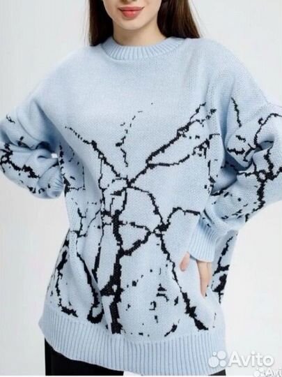 Свитер оверсайз 40-52 новый