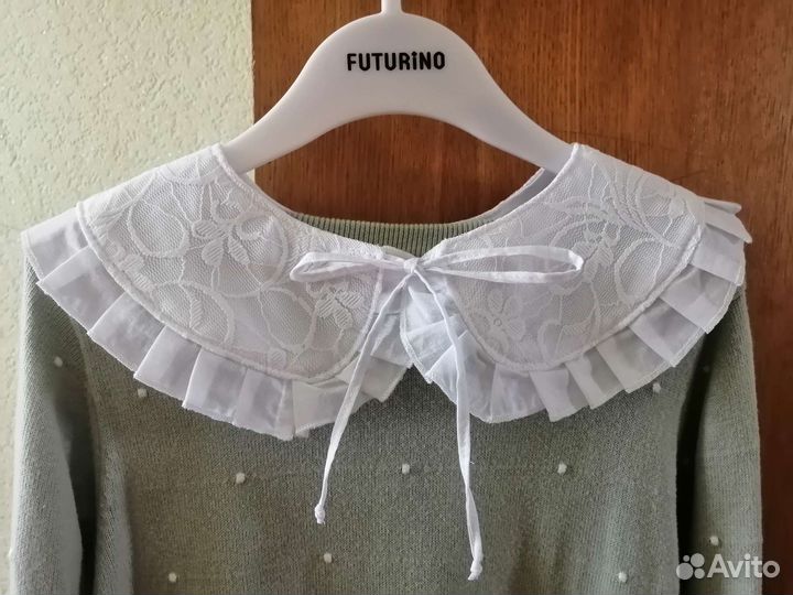 Накладной воротничок школьный