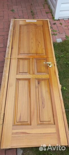 Двери межкомнатные с коробкой деревянные