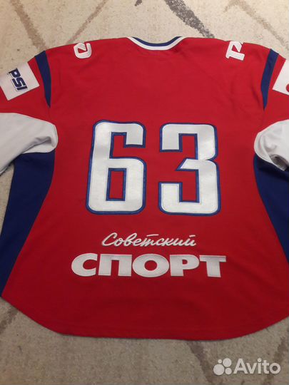 Хоккейный свитер Локомотив