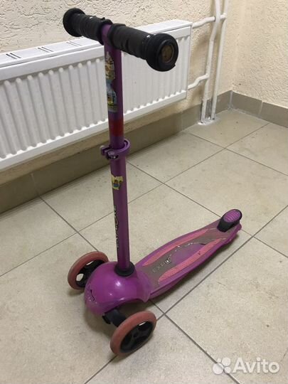Самокат детский трёхколёсный Б/У