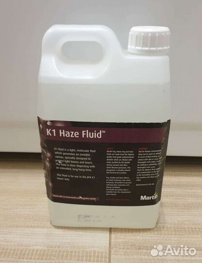 Жидкость для генератора тумана Martin K1