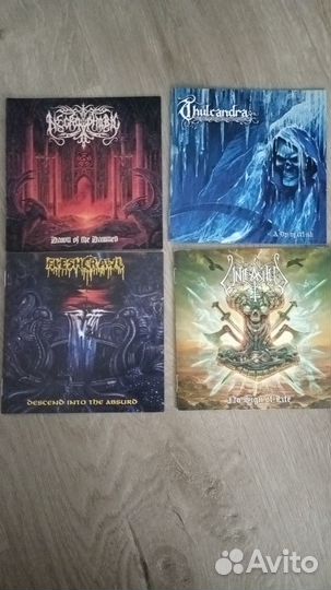 CD диски Metal, Rock