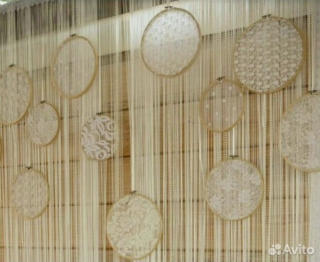 Пяльца с кружевами