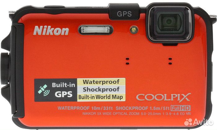 Фотоаппарат Nikon coolpix aw100