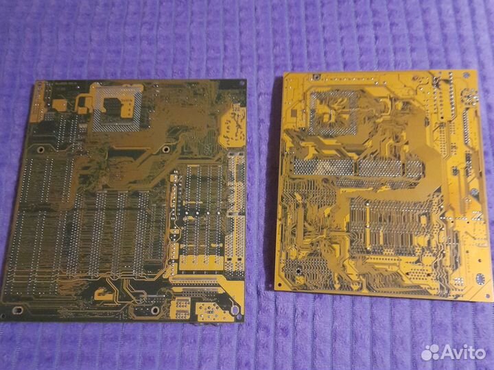 Две материнские платы socket 7 и socket 370