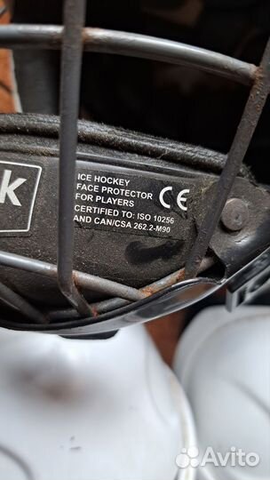 Хоккейный шлем м защита детская