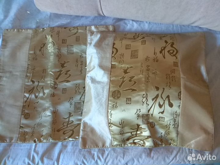 Наволочки для диванных подушек, две 40х 40