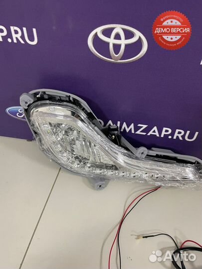 Птф c диодами комплект Hyundai Solaris 1 (11-15)