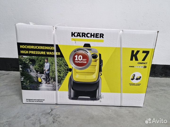 Минимойки Karcher k7 compact. Гарантия. Чек