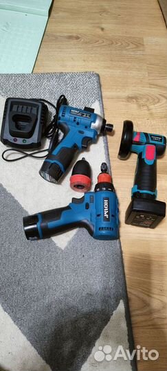 Мини пила отрезная makita 12в CXT, bl1013, bosch