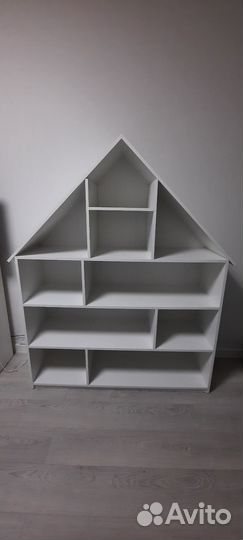 Стеллаж для игрушек Домик
